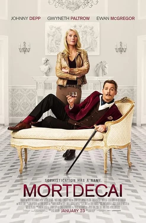 Mortdecai film posteri