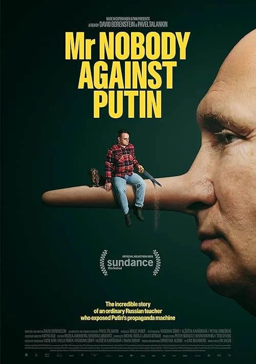 Mr. Nobody Against Putin film posteri